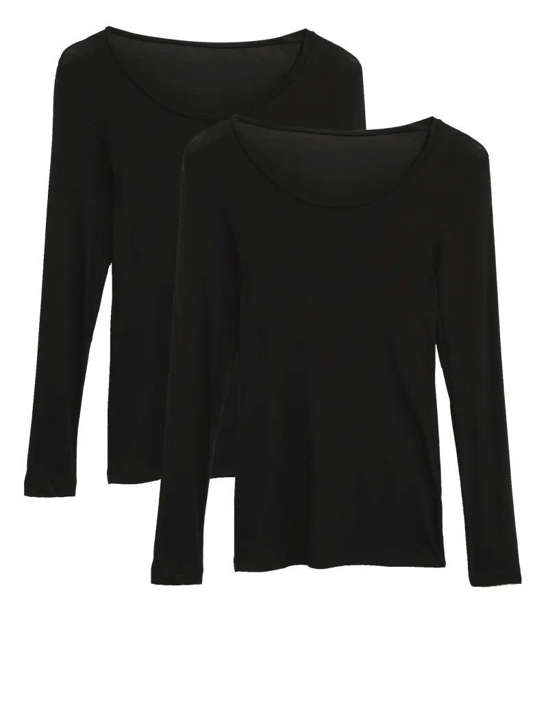 2pk Heatgen™ Thermal Long Sleeve Tops
