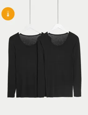 2pk Heatgen™ Thermal Long Sleeve Tops
