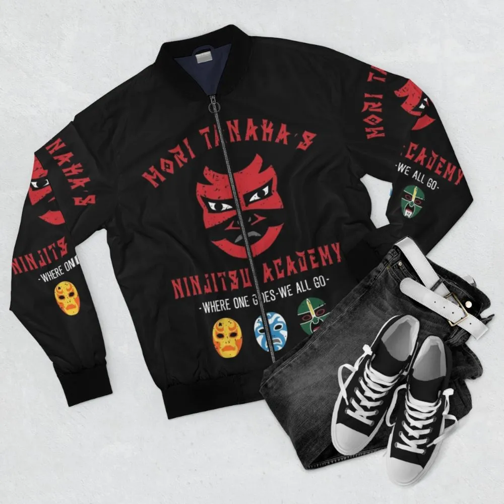 3 Ninjas Ninjitsu School Bomber Jacket