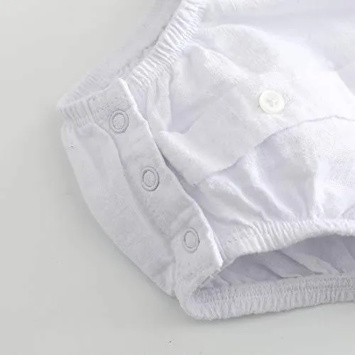 Baby Blue Chambray Short Sleeve Bodysuit