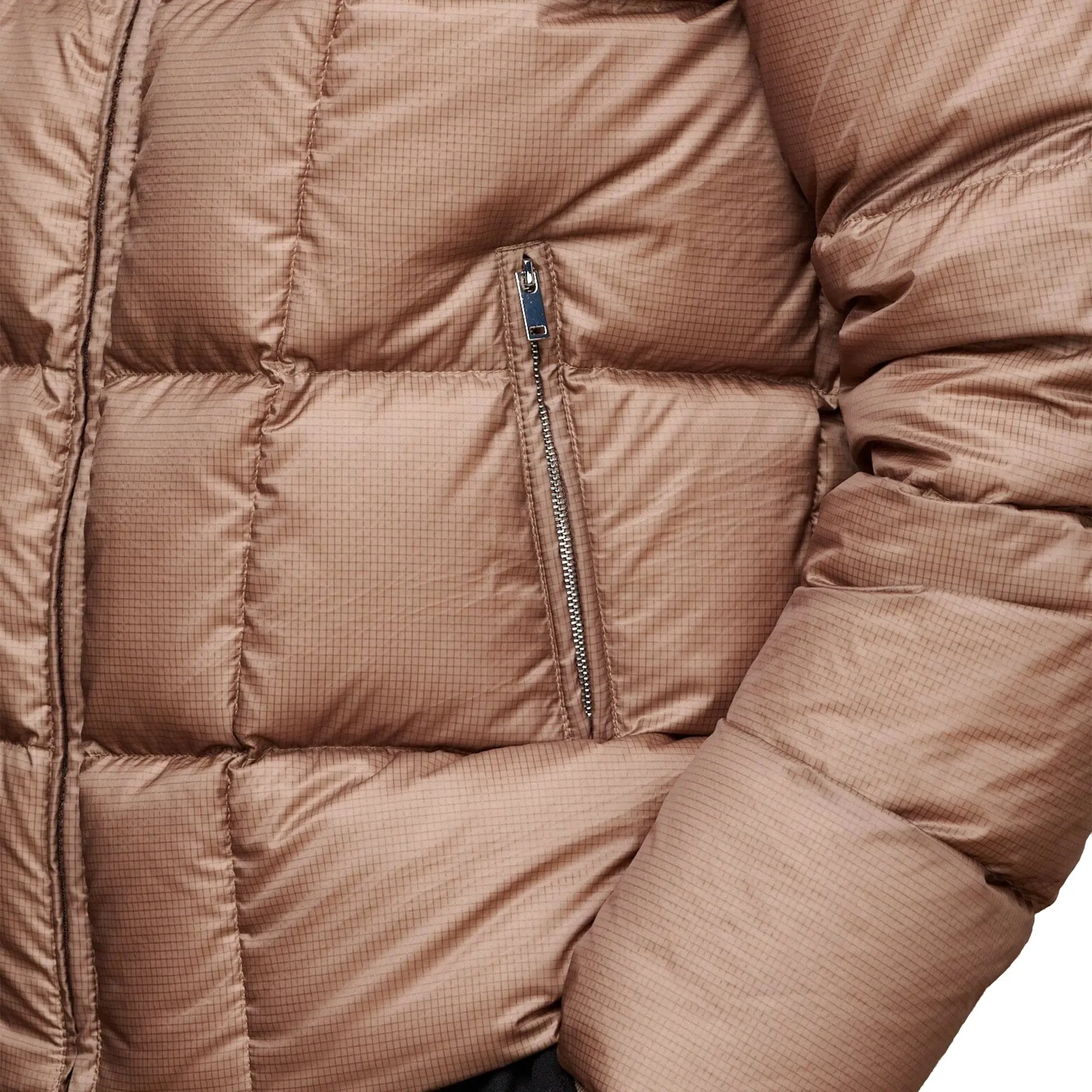 Belier Taupe Ripstop Down Filled Puffer Jacket