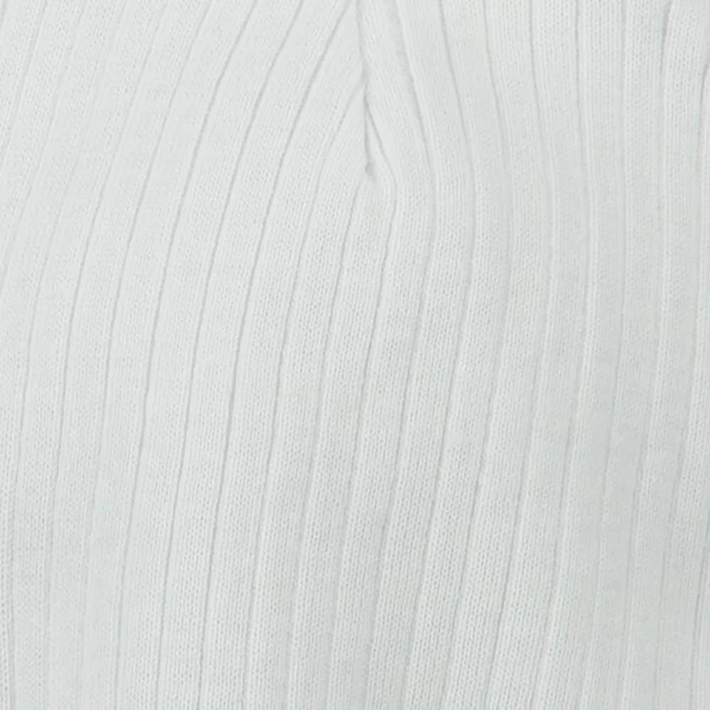 Big Stripe Ribbed Cotton Beanie
