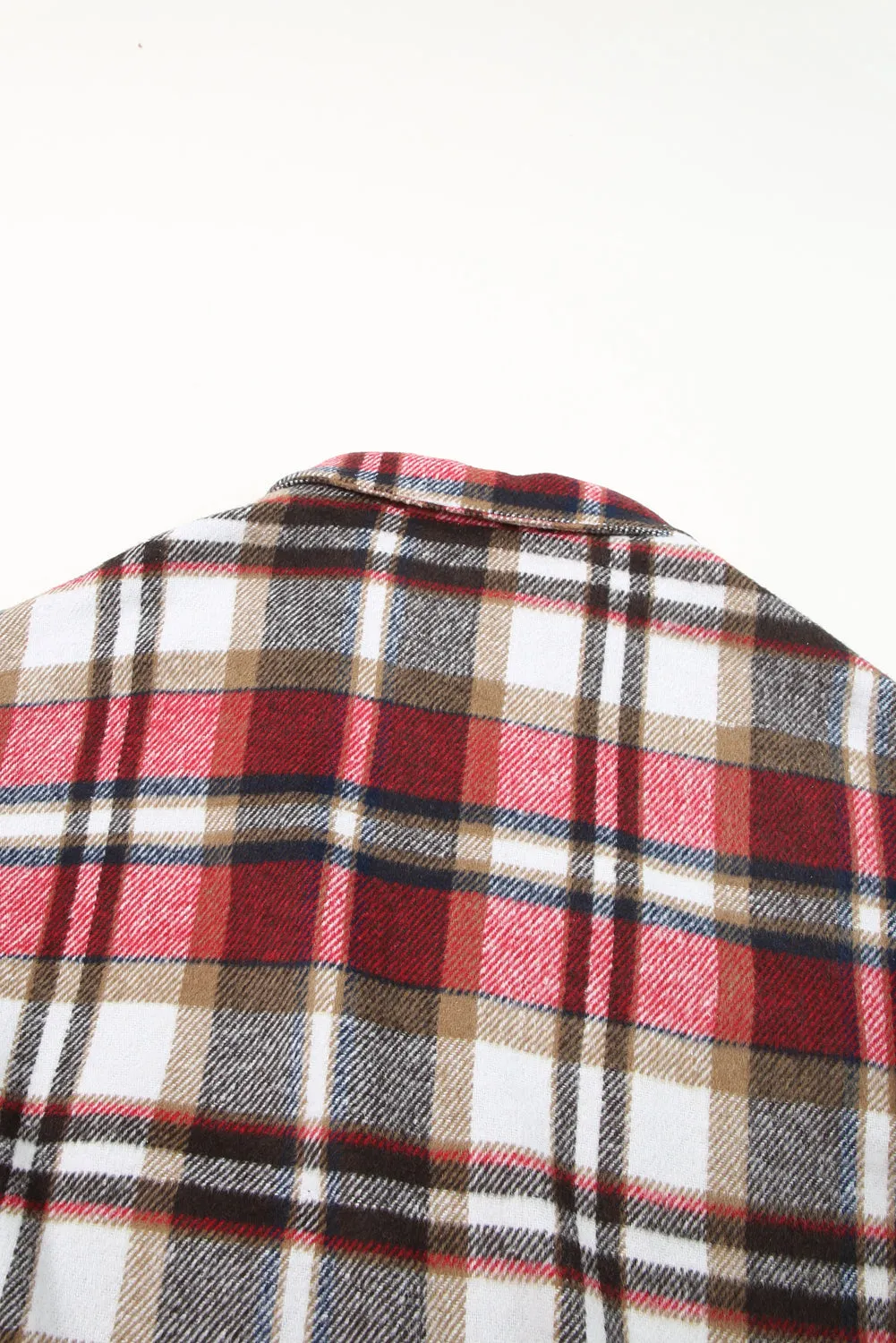 Casual Plaid Coat