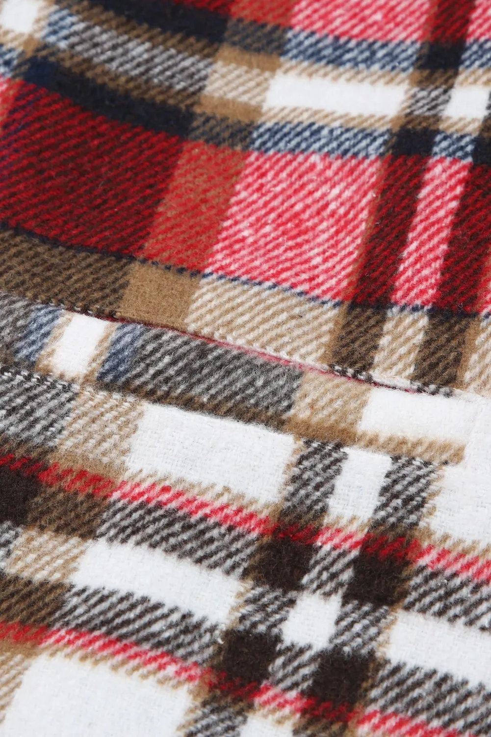 Casual Plaid Coat