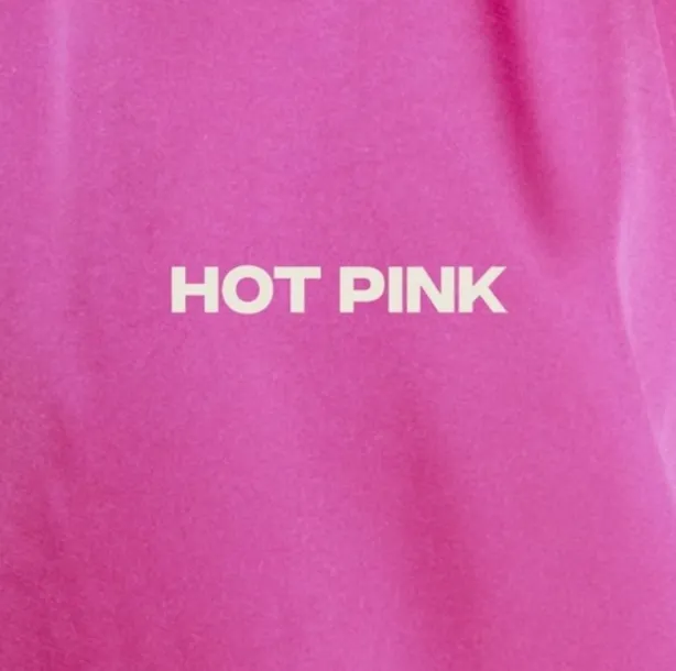 Daily Drills Hot Pink Silky Midi Slip Dress