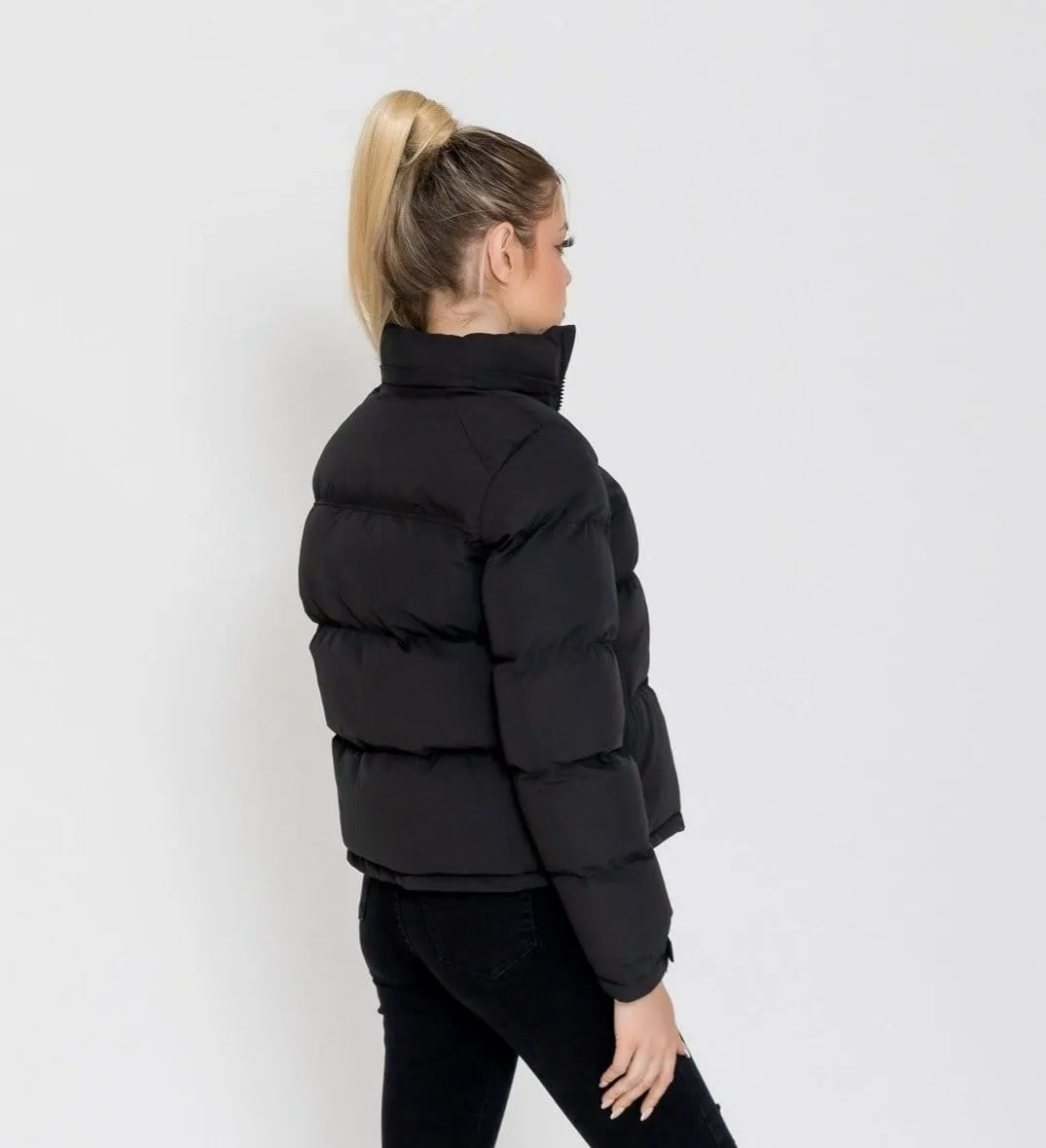 Fadcloset Women's Vail Winter Puffer Insulated Down Hooded Jacket