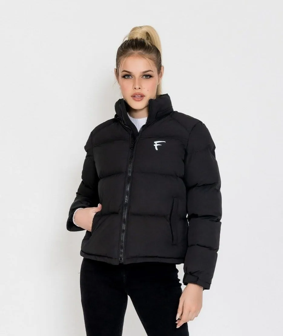 Fadcloset Women's Vail Winter Puffer Insulated Down Hooded Jacket