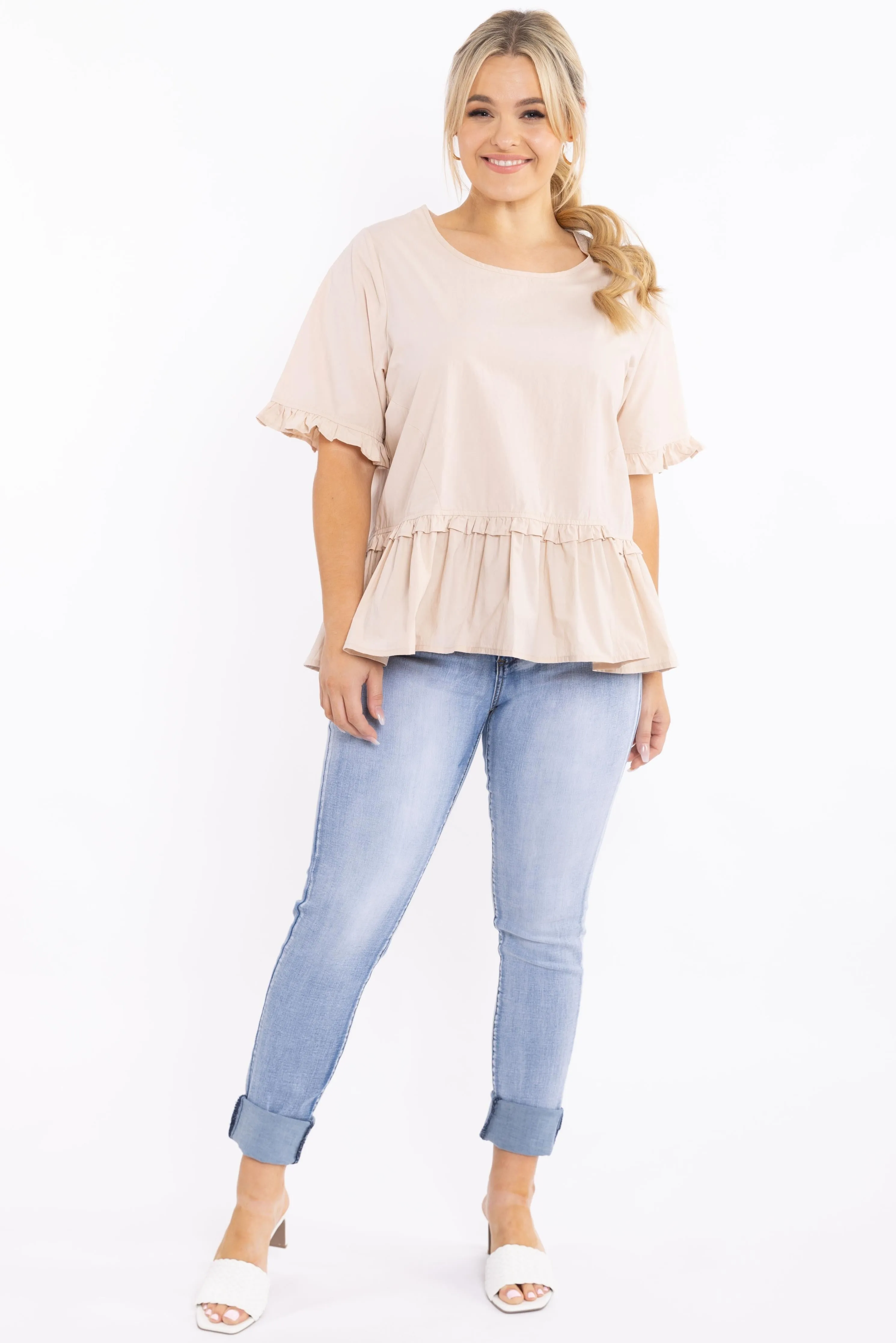 Forever Top | Beige | FINAL SALE