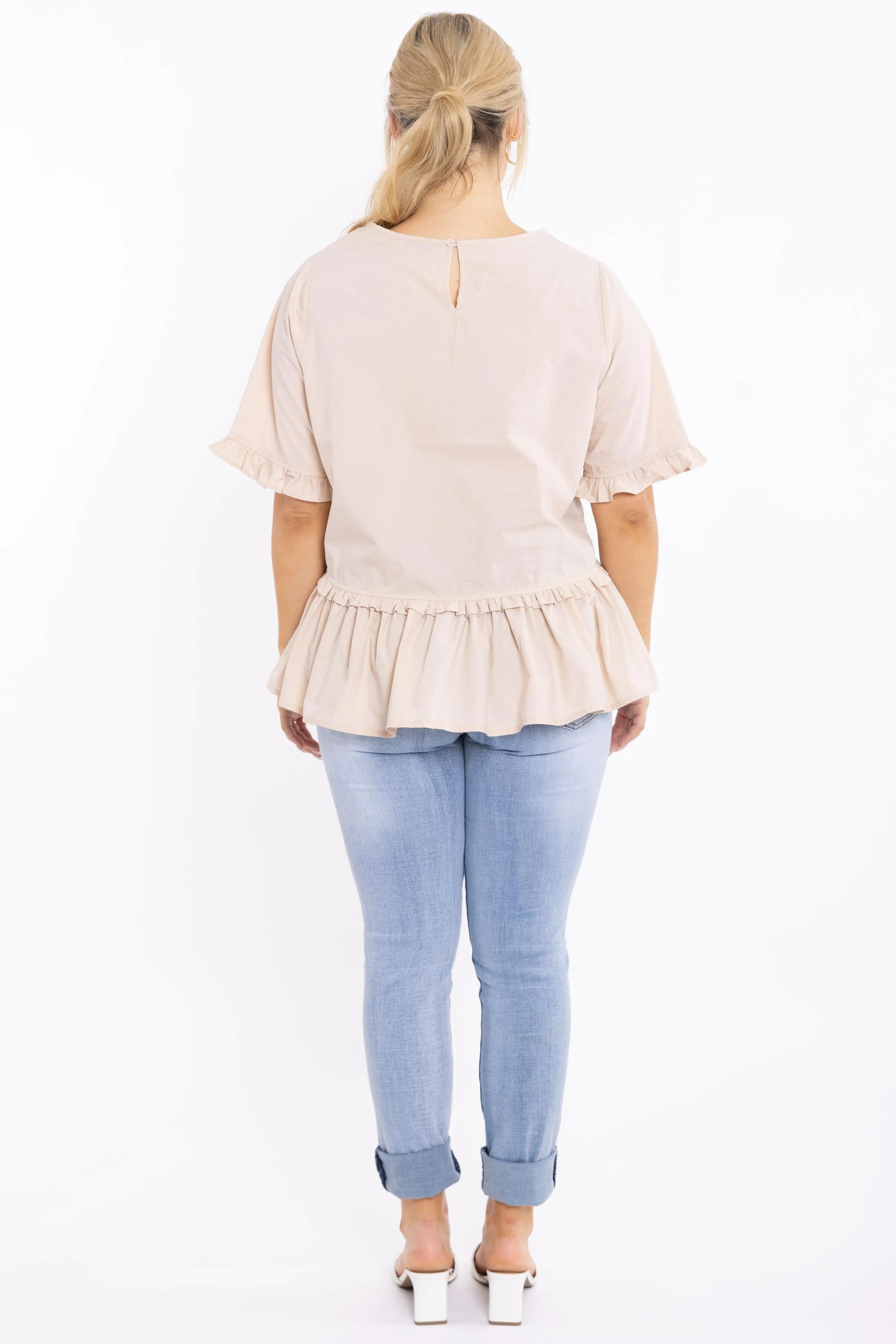 Forever Top | Beige | FINAL SALE
