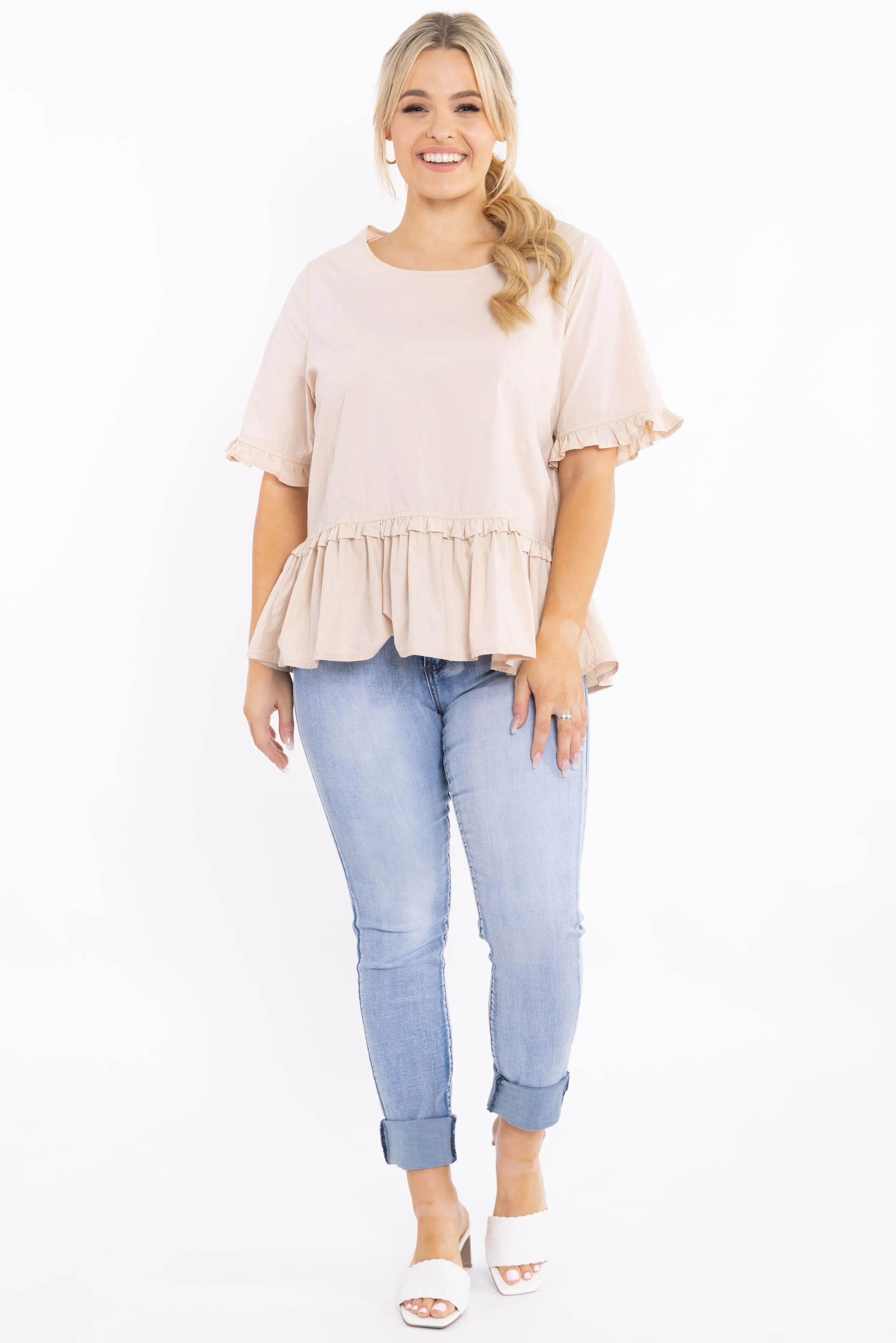 Forever Top | Beige | FINAL SALE