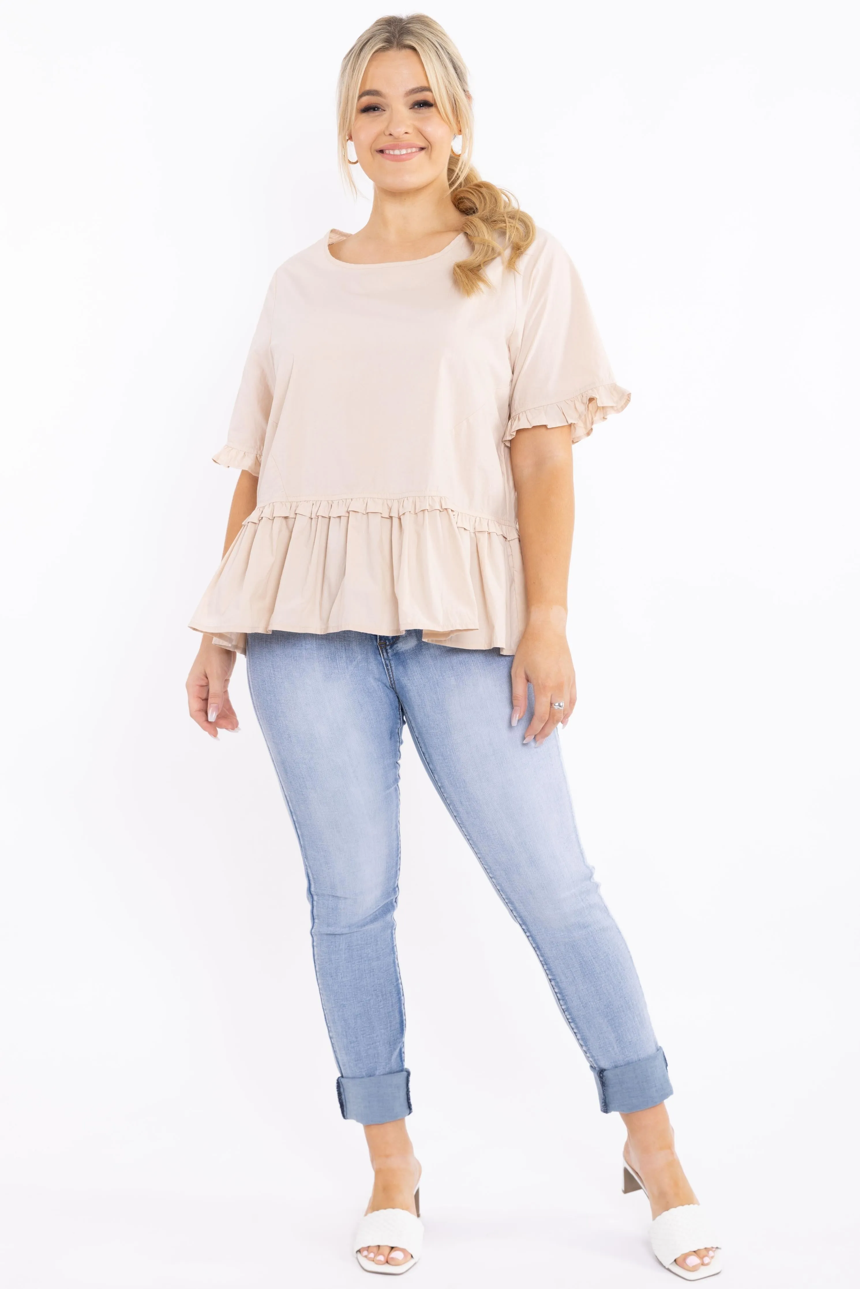 Forever Top | Beige | FINAL SALE