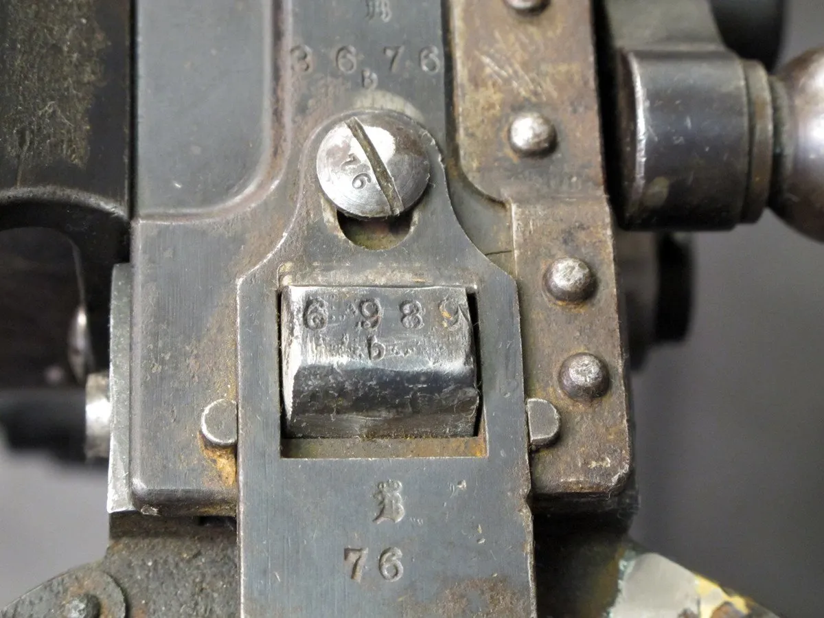German MG 08 Maxim WWI Display Machine Gun