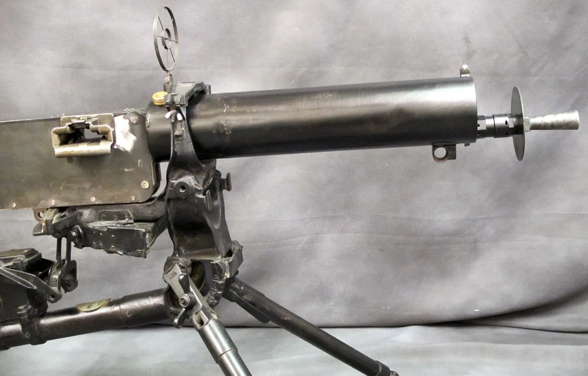 German MG 08 Maxim WWI Display Machine Gun