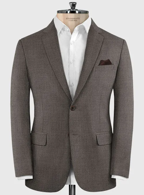 Lanificio Zegna Trofeo Brown Wool Jacket