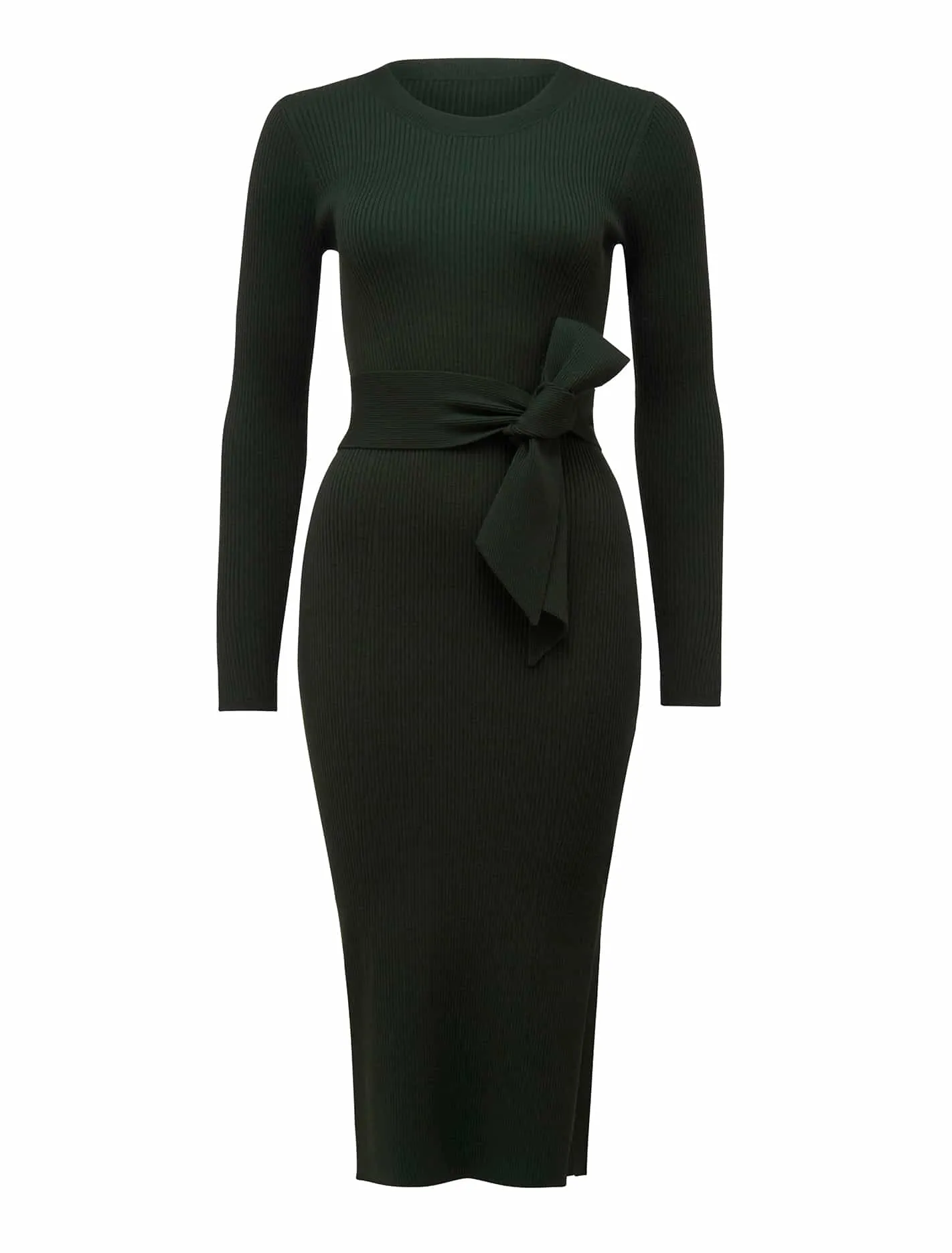 Lottie Crew Neck Column Knit Dress