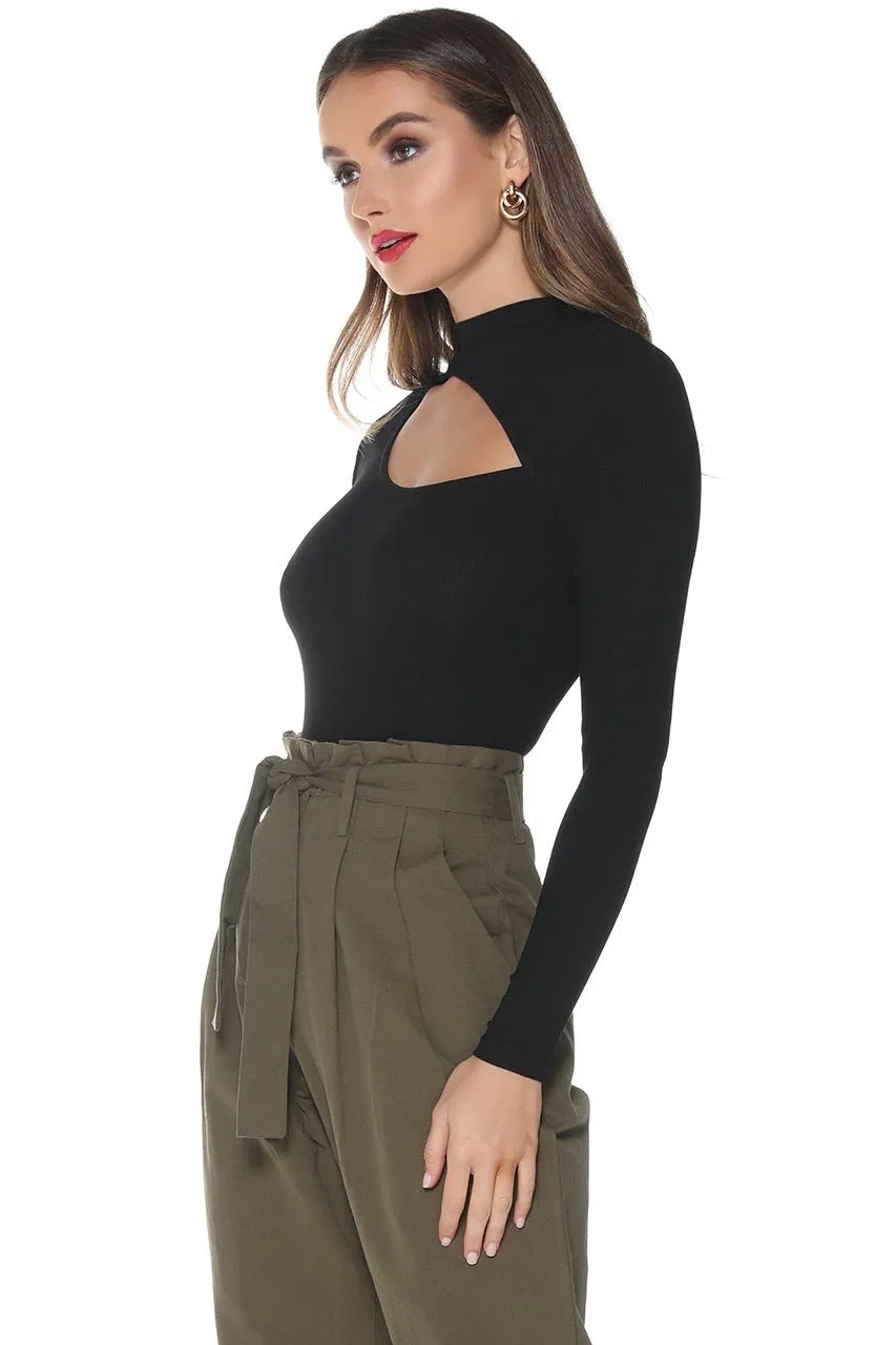 Madison black bodysuit