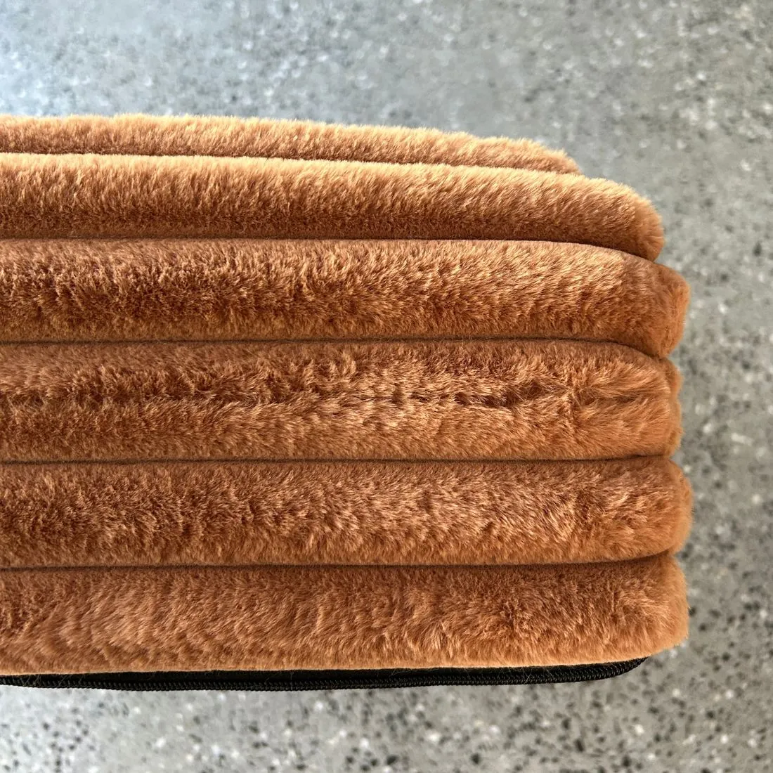 Memory Foam Dog Bed - Puffer Nutmeg