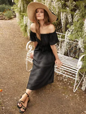 Milan Bardot Midi Dress