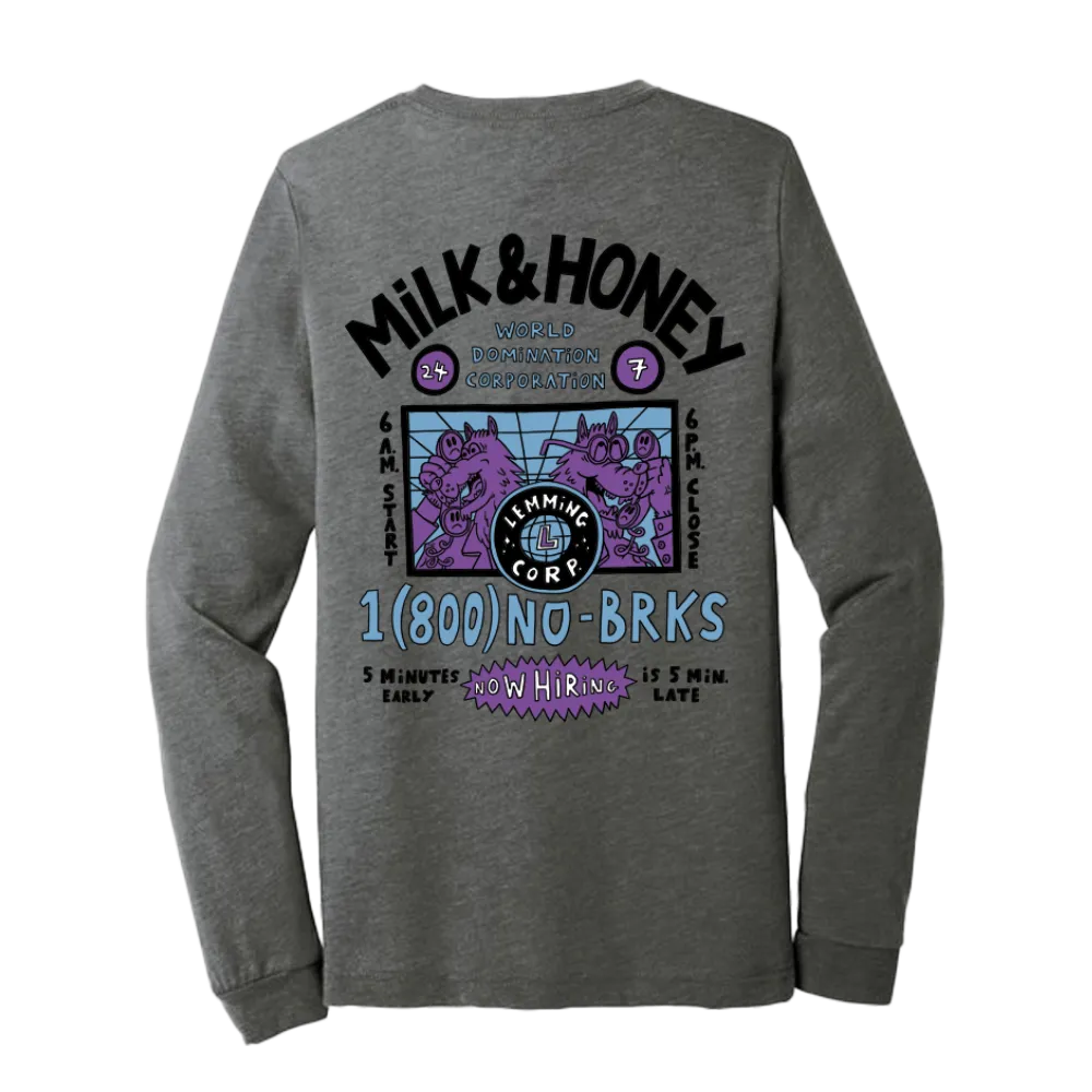 Milk and Honey Long Sleeve T-Shirt