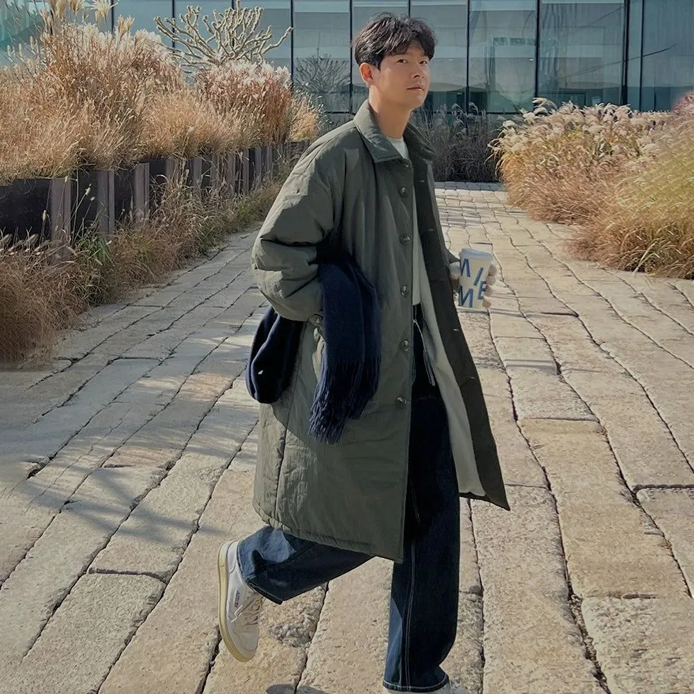 OH Casual Puffer Long Coat