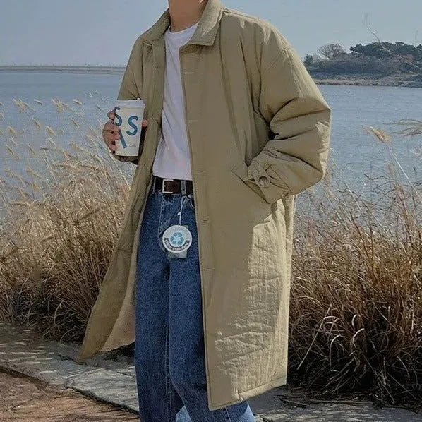 OH Casual Puffer Long Coat
