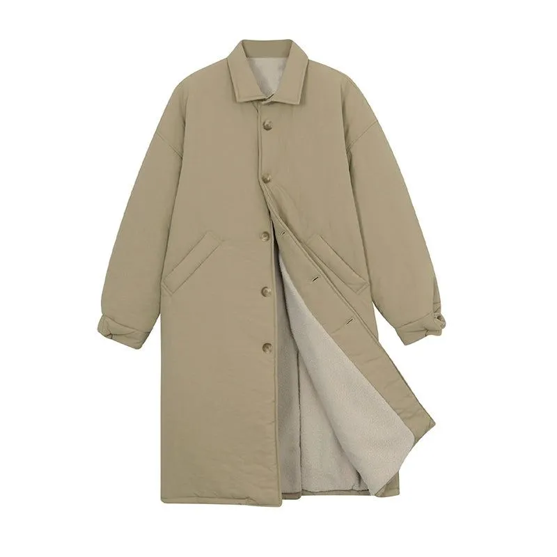 OH Casual Puffer Long Coat