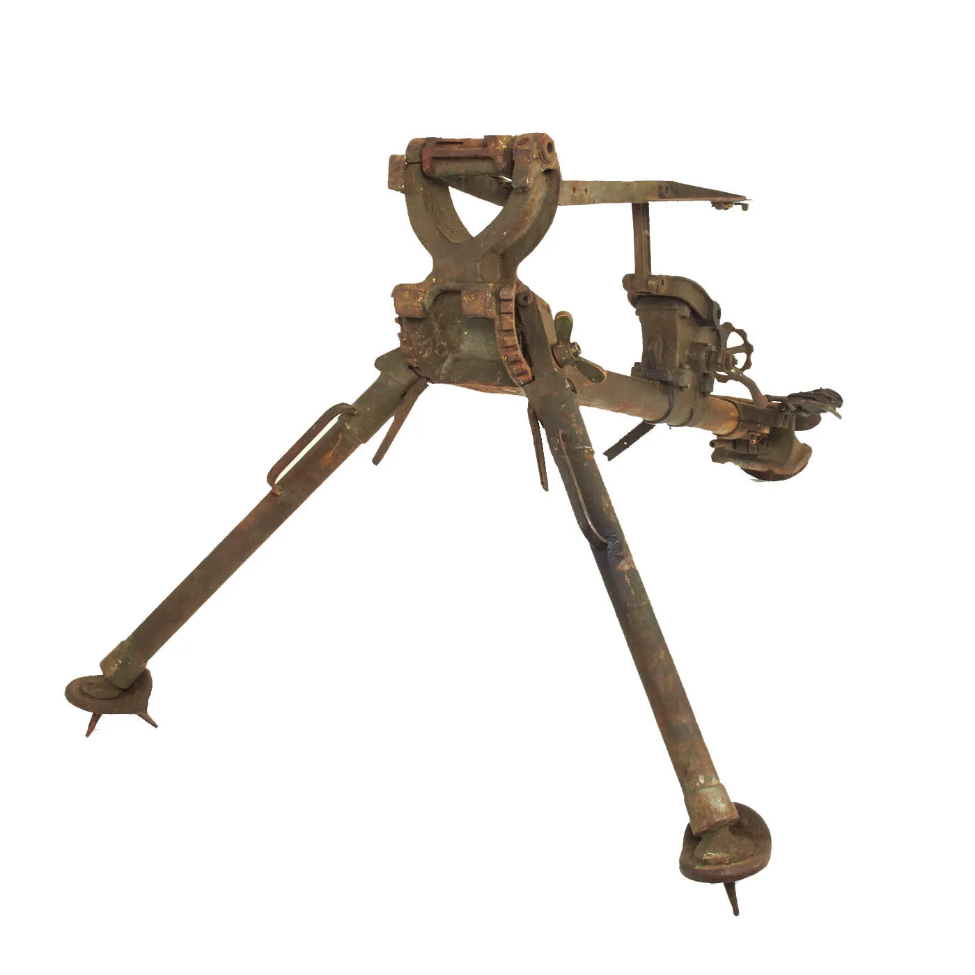 Original German MG 08 Maxim WWI Turkish Produced Ring Mount Tripod