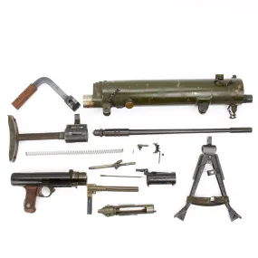 Original German WWII Luftwaffe WWII MG 15 Water Cooled Parts Set