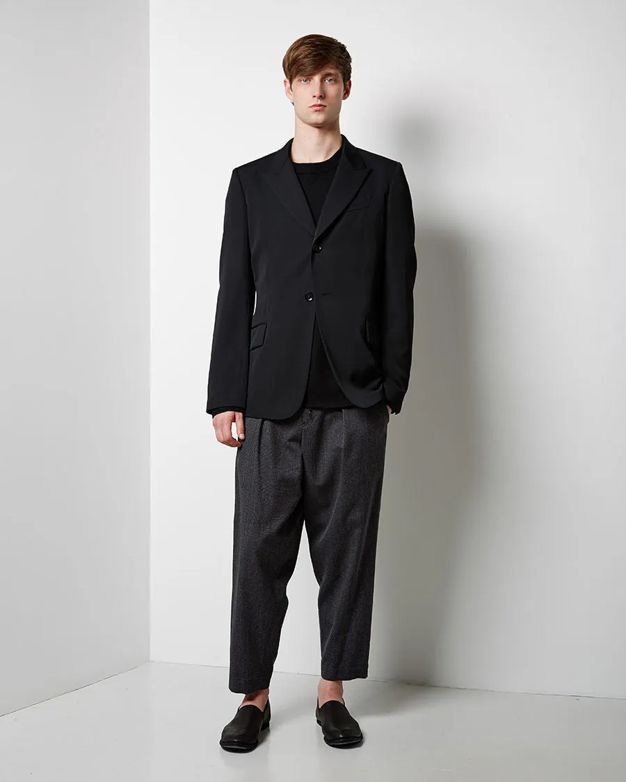 Peaked Lapel Jacket