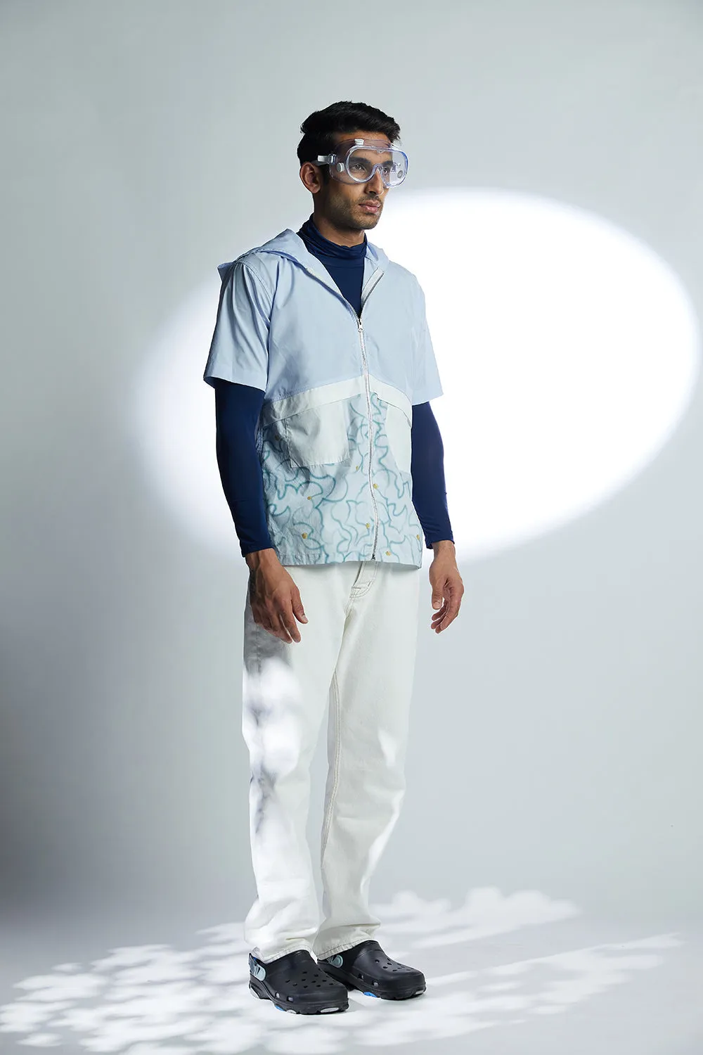 PUFFER FISH HOOD SHIRT