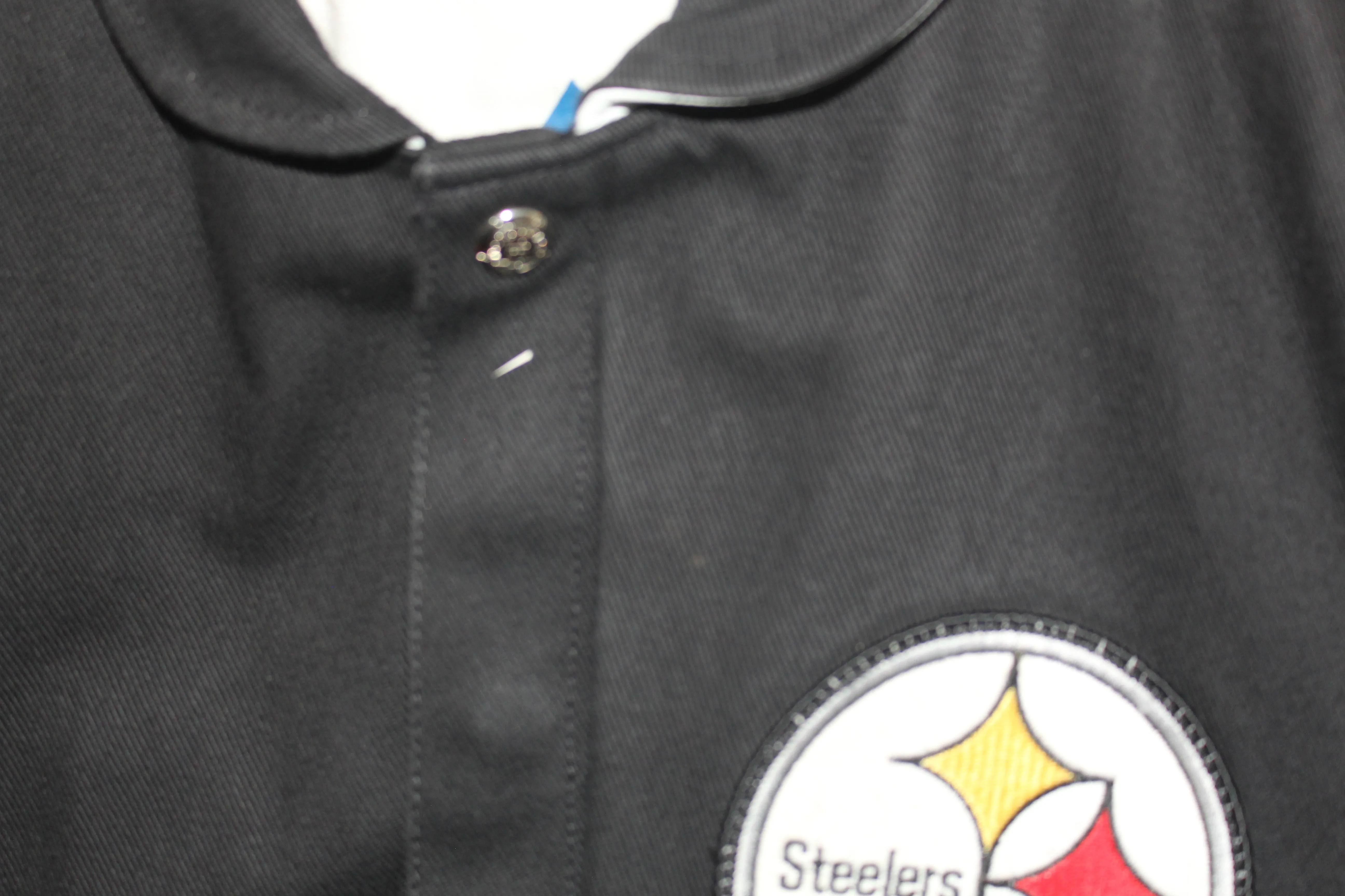 Rare Pittsburgh Steelers Jeff Hamilton Leather Jacket (M)