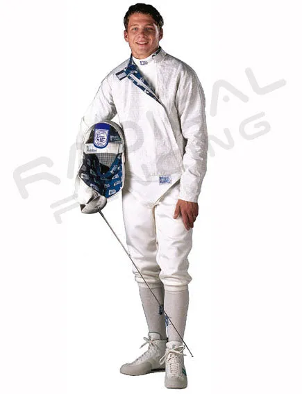 RF PBT Mens Inox, Washable Electric Sabre Jacket, Lame