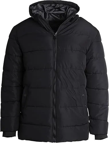 Solid Heavy Puffer Black