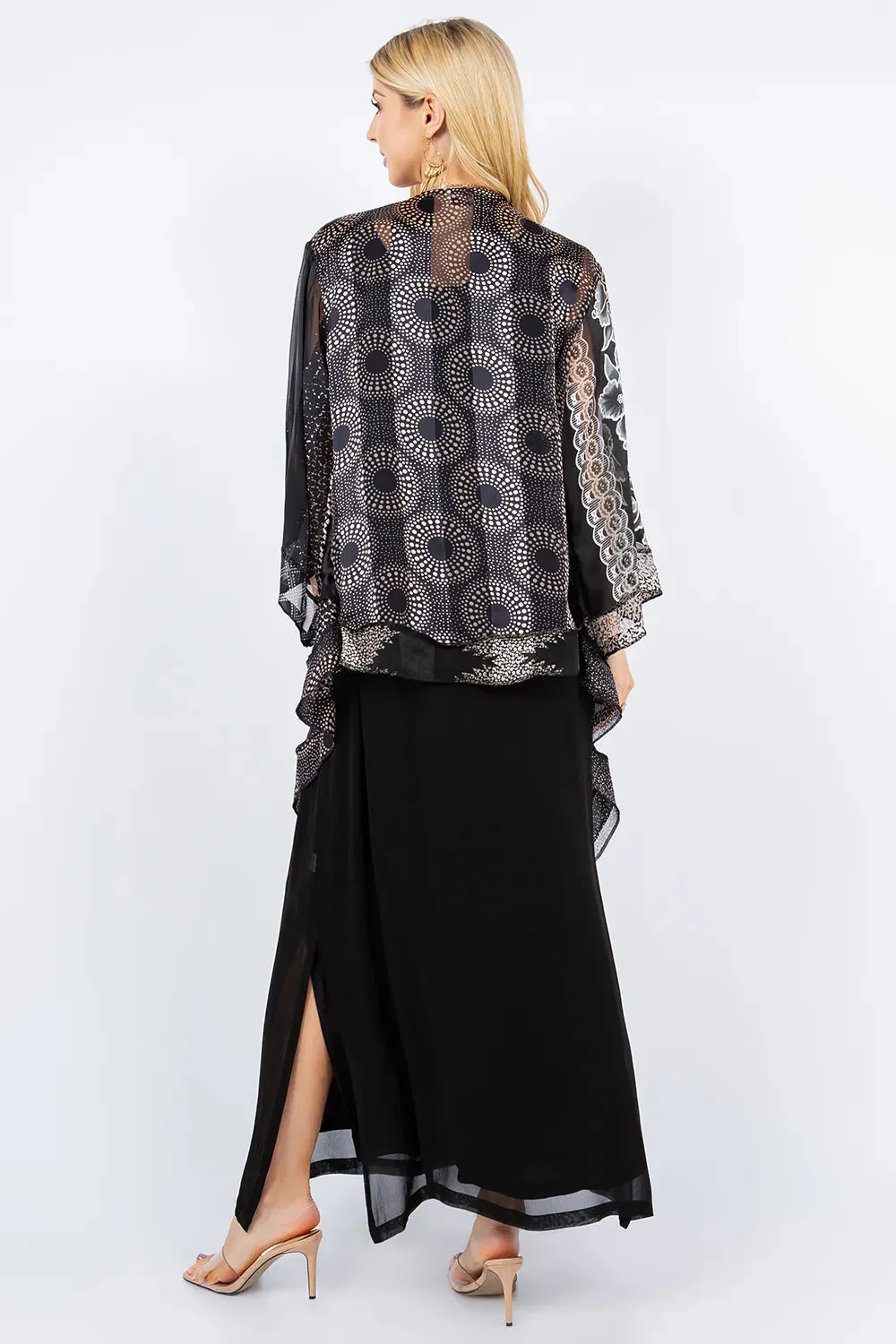 Sterling Style Short Butterfly Jacket - 5906SBJ BLK/MUSLIN