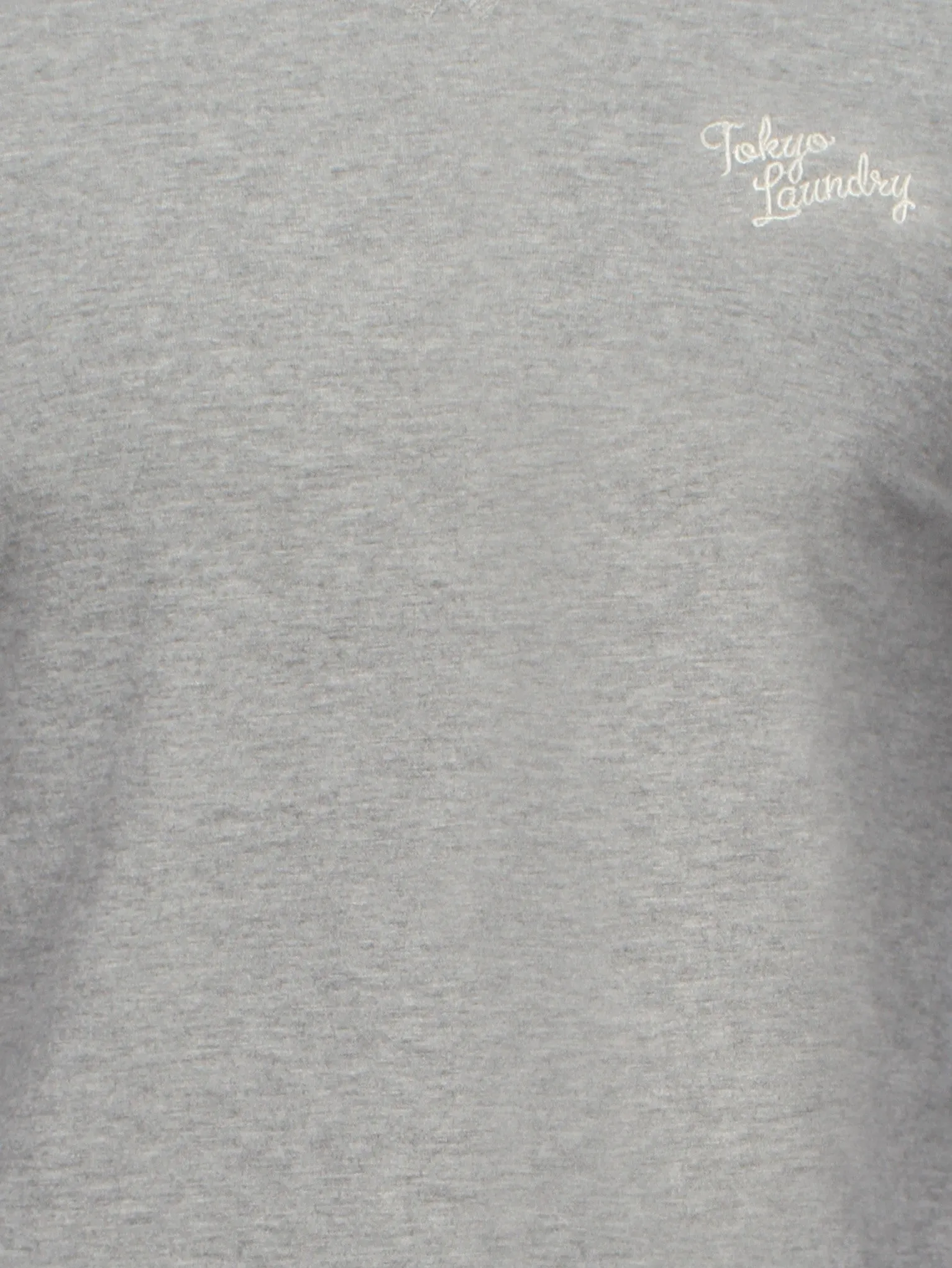 Tokyo Laundry Frosty Peak charcoal long sleeved t-shirt