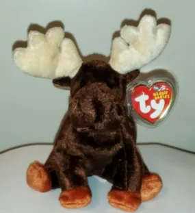 Ty Beanie Baby - ZEUS the Moose (6.5 Inch) MINT with MINT TAGS