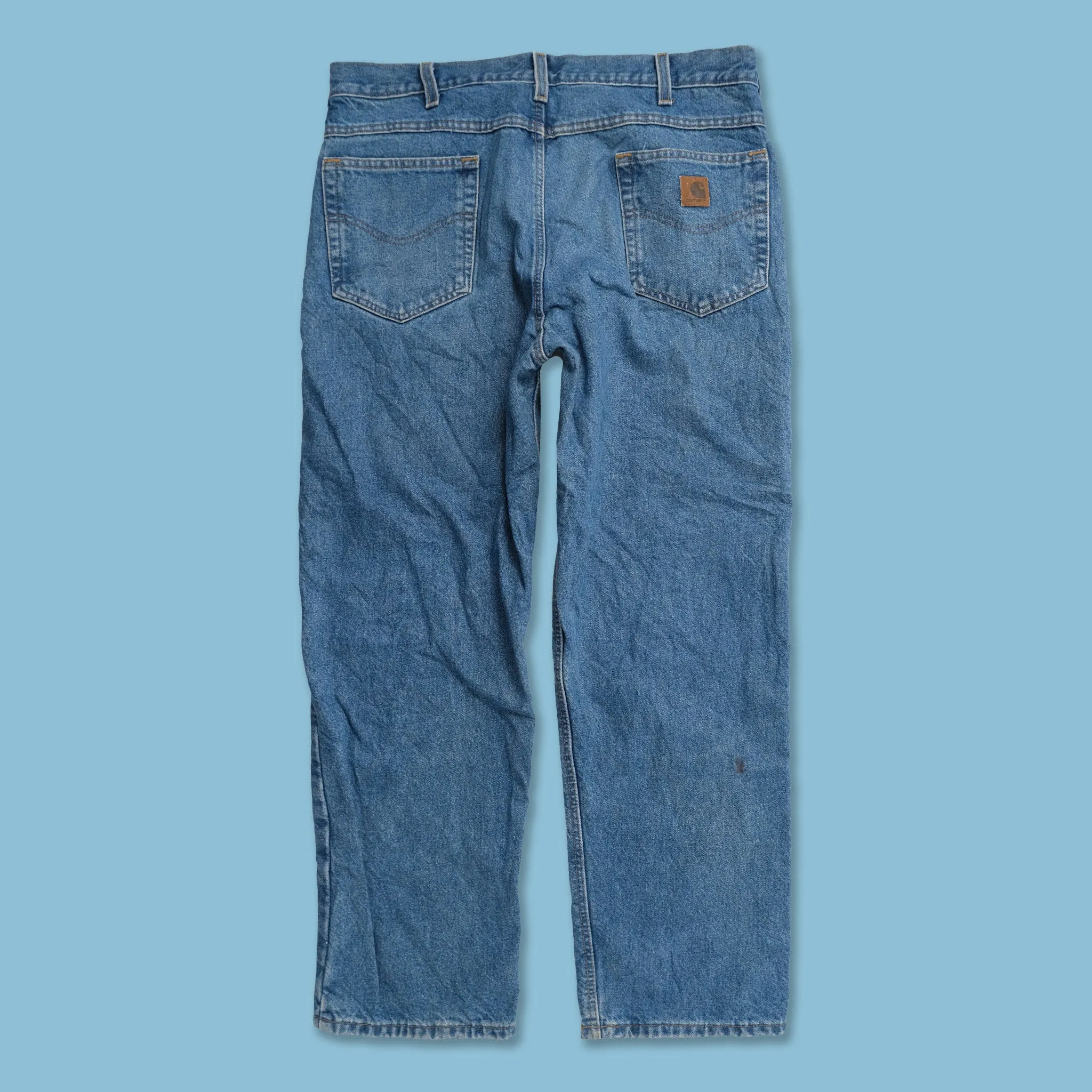 Vintage Carhartt Lined Denim Pants 36x32